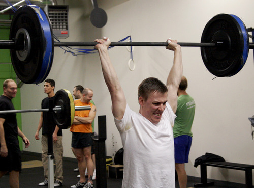 overhead press