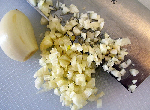 prepared garlic