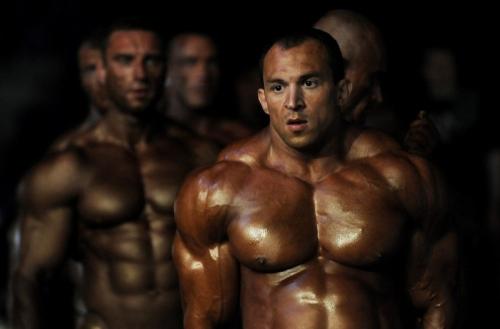 Male Bodybuilder Dark